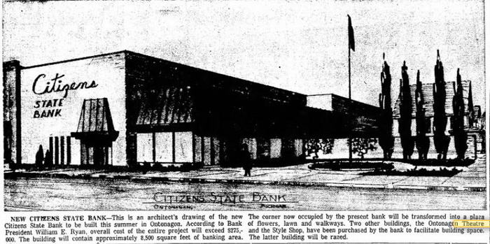 Ontonagon Theatre - May 10 1967 Article
